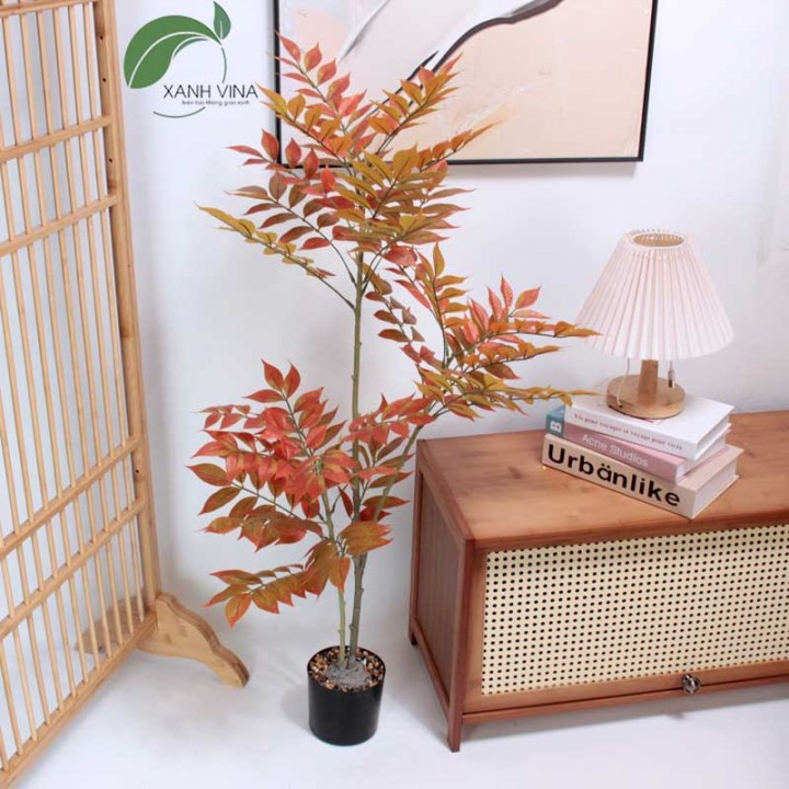 Cây sơn mài giả _ cây giả đẹp như thât